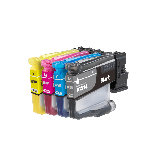 ブラザー 互換インク LC514-4PK 4色パック