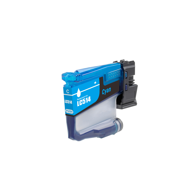 ブラザー 互換インク LC514C シアン