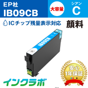 エプソン 互換インク IB09CB 顔料シアン大容量