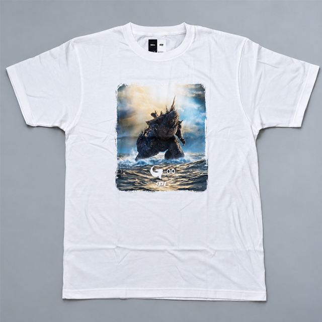ゴジラ-0.0｜Inocon904 白綿Tシャツ