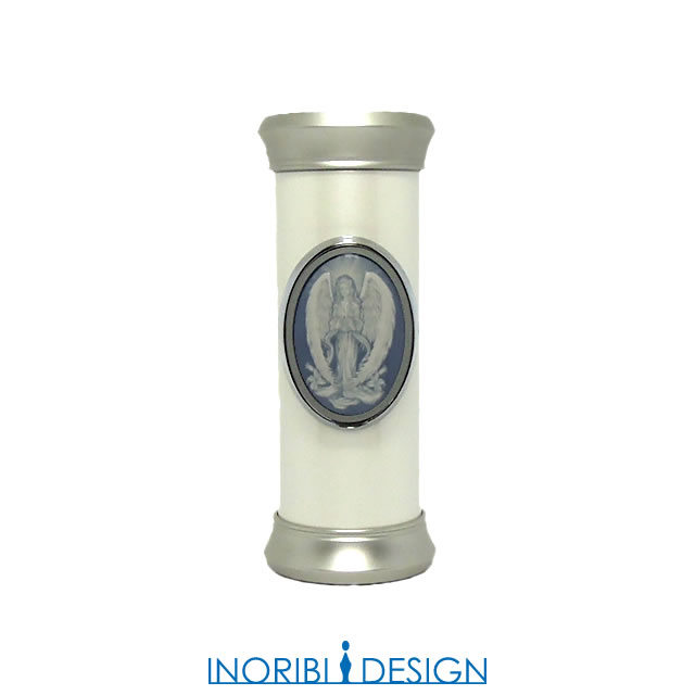 小さなデザイン骨壷（骨壺）【sorea（ソレア）】Mサイズ　割れない密封式防水骨壷