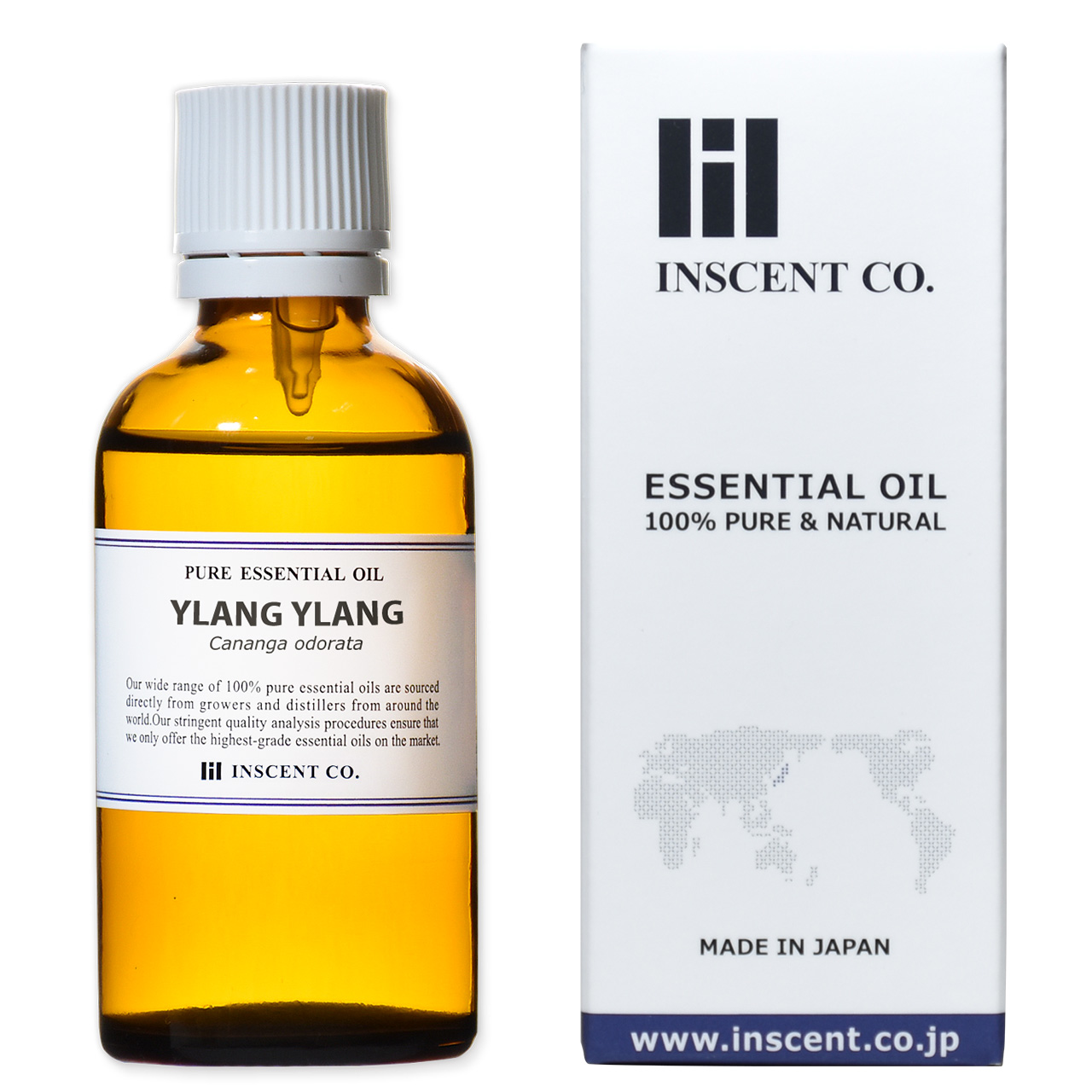 イランイラン 50ml インセント エッセンシャルオイル 精油