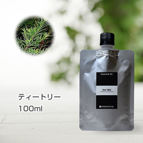 ティートリー 100ml (詰替用/アルミパック) インセント エッセンシャルオイル 精油