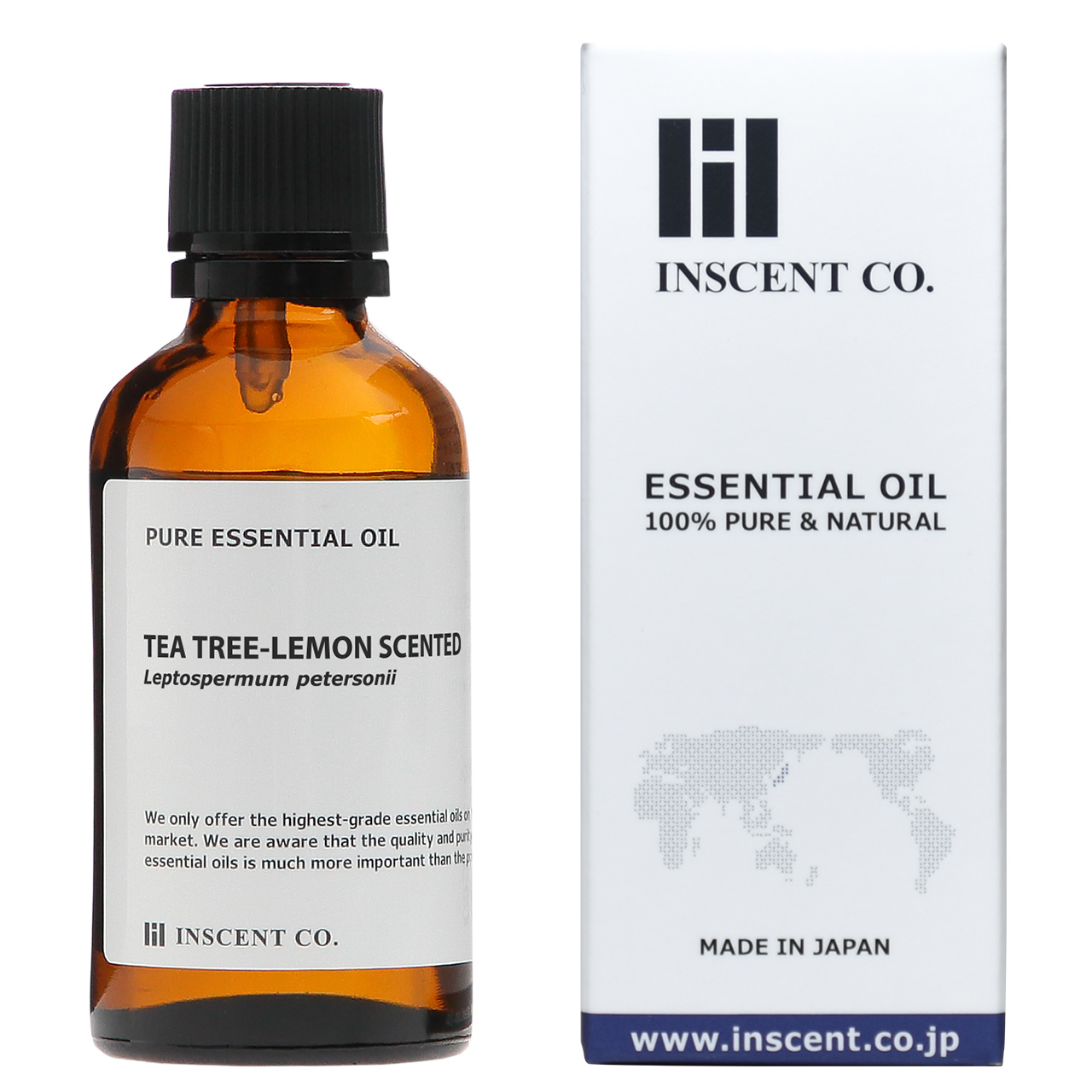 ティートリー・レモンセンテッド 50ml インセント エッセンシャルオイル 精油