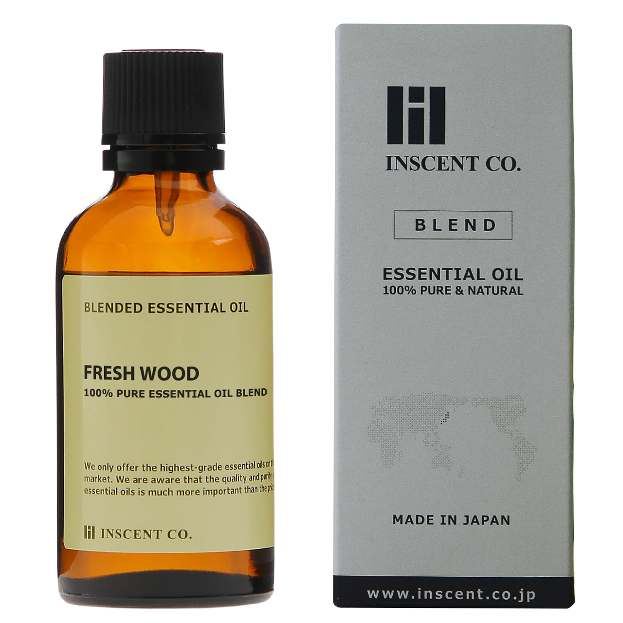 ブレンド フレッシュウッド 50ml インセント エッセンシャルオイル 精油