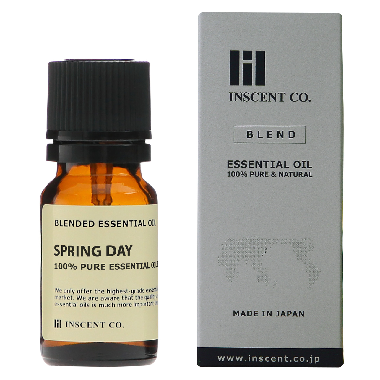ブレンド スプリングデイ 10ml インセント エッセンシャルオイル 精油
