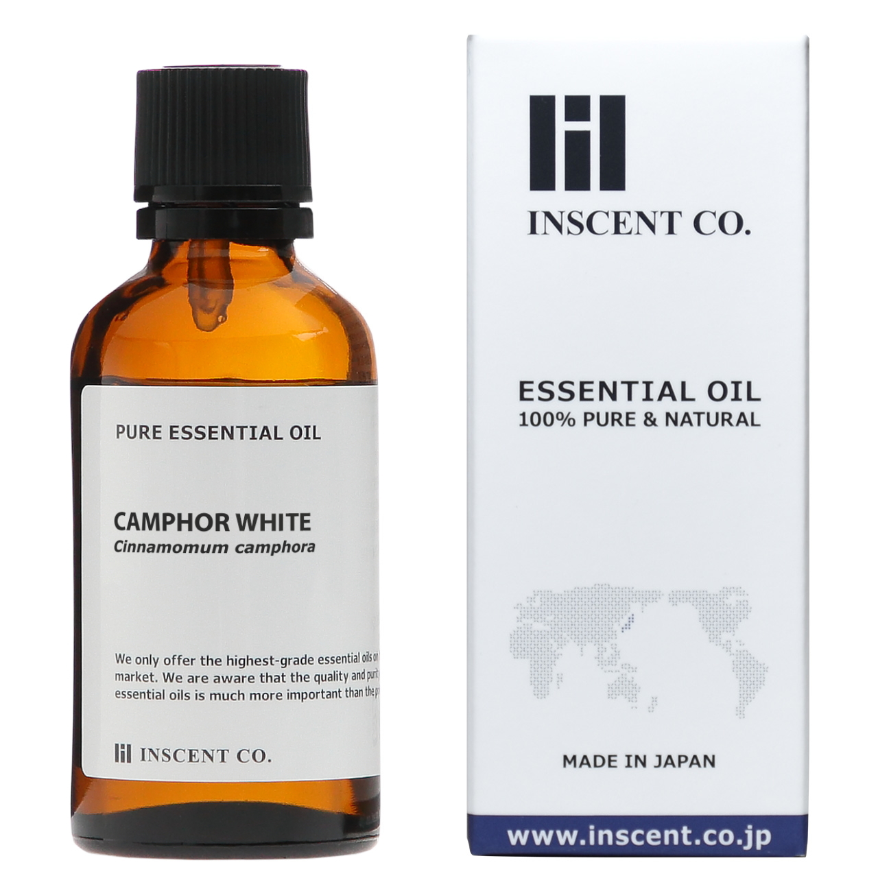 カンファー・ホワイト 50ml インセント エッセンシャルオイル 精油