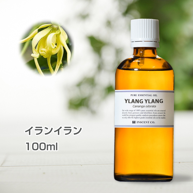 イランイラン 100ml インセント エッセンシャルオイル 精油