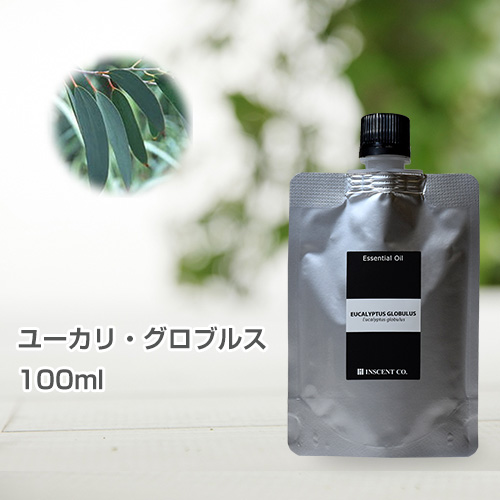 ユーカリ・グロブルス 100ml (詰替用/アルミパック) インセント エッセンシャルオイル 精油