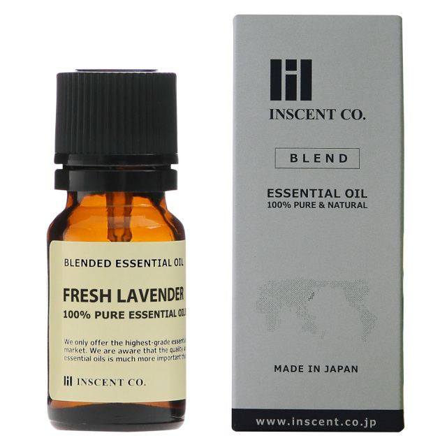 ブレンド フレッシュラベンダー 10ml インセント エッセンシャルオイル 精油