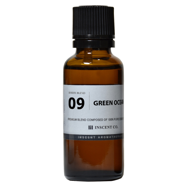 [デザインブレンド]グリーンオーシャン 30ml インセント ブレンド エッセンシャルオイル 精油