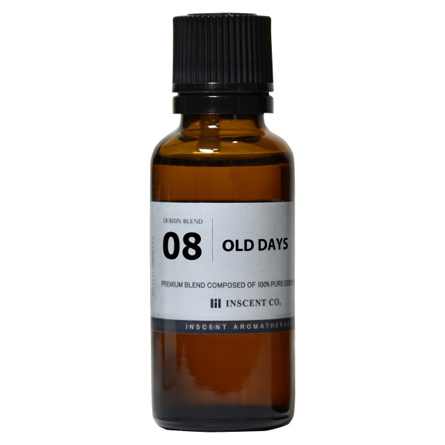 [デザインブレンド]オールドデイズ 30ml インセント ブレンド エッセンシャルオイル 精油