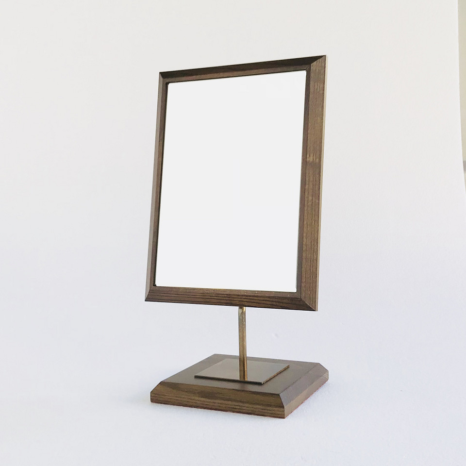 鏡　ミラー　専門店　卓上ミラー　KMTS373-2