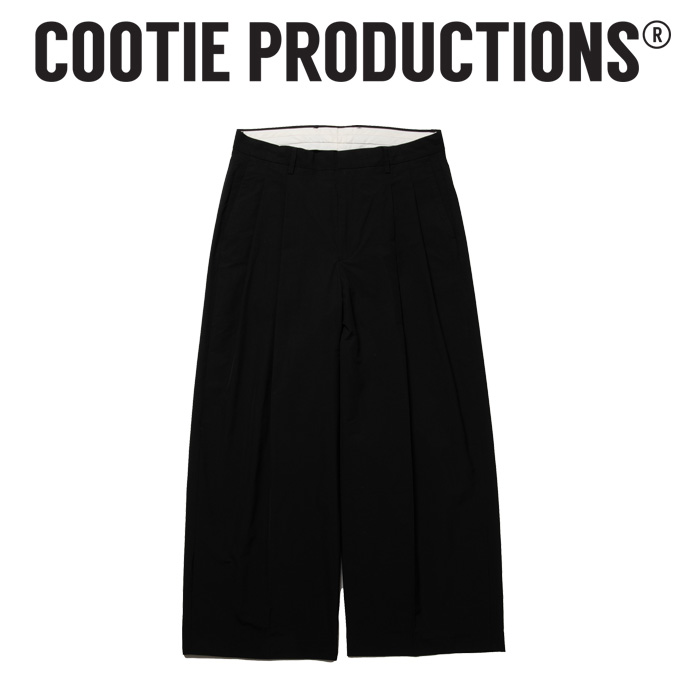 COOTIE(クーティー) 　 EWP 2 Tuck Trousers 　【COOTIE × BARACUTA バラクータ】【BRCT-CTE25S-101】【バラクータ クロスシェル ２