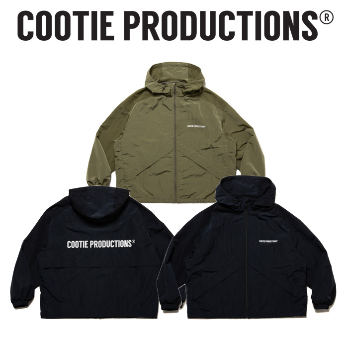 COOTIE (クーティー)　 Nylon Ripstop Training Jacket 　【ナイロン リップストップ トレーニング ジャケット】【COOTIE PRODUCTION