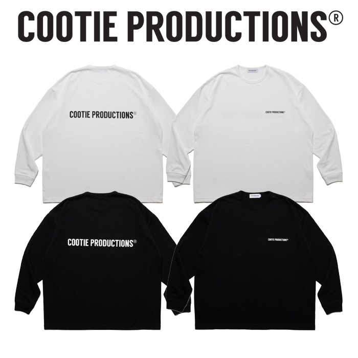 COOTIE (クーティー)　 Dry Tech Jersey Oversized L/S Tee 　【ドライテック ロングスリーブ TEEシャツ】【COOTIE PRODUCTIONS クー