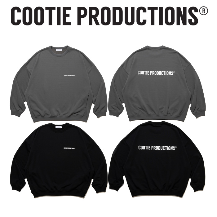 COOTIE (クーティー)　 Dry Tech Oversized Sweat Crew 　【オーバーサイズ ロングスリーブ クルー スウェット】【COOTIE PRODUCTION