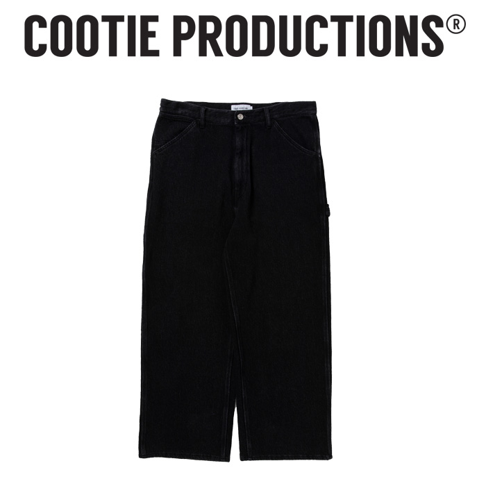 COOTIE(クーティー) 　 Sulfur Dyed Exaggerated Twill Painter Pants 　【COOTIE】【CTE-25A115】【サルファーダイ ツイル ペインタ
