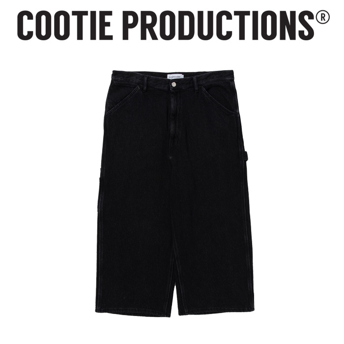 COOTIE(クーティー) 　 Sulfur Dyed Exaggerated Twill T/Q Cut Painter Pants 　【COOTIE】【CTE-25A116】【サルファーダイ ツイル 