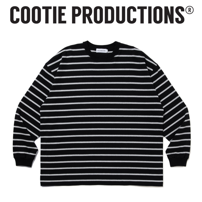 COOTIE (クーティー)　 Border L/S Tee 　【ロングスリーブ TEEシャツ】【COOTIE PRODUCTIONS クーティープロダクションズ】【CTE-25