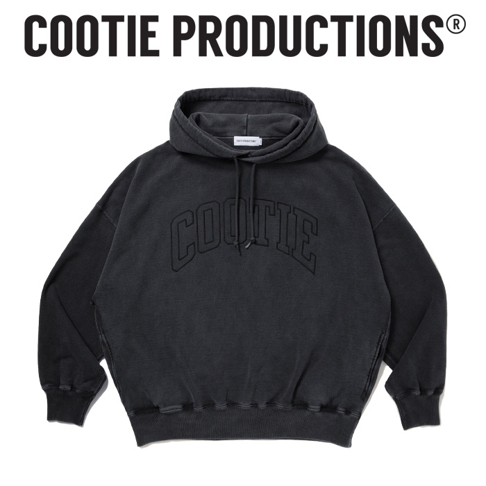COOTIE (クーティー)　 Pigment Dyed Open End Yarn Sweat Hoodie 　【オープンエンドヤーン オーバーサイズ フーディー スウェット