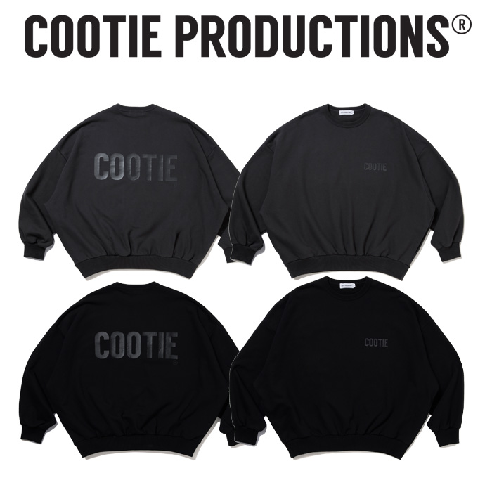COOTIE (クーティー)　 Chubby Sweat Crew 　【オーバーサイズ クルーネック スウェット】【COOTIE PRODUCTIONS クーティープロダク