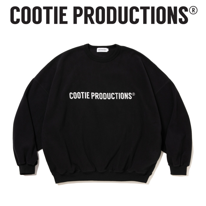 COOTIE (クーティー)　 Fleece Sweat Crew 　【フリース スウェット クルーネック】【COOTIE PRODUCTIONS クーティープロダクション