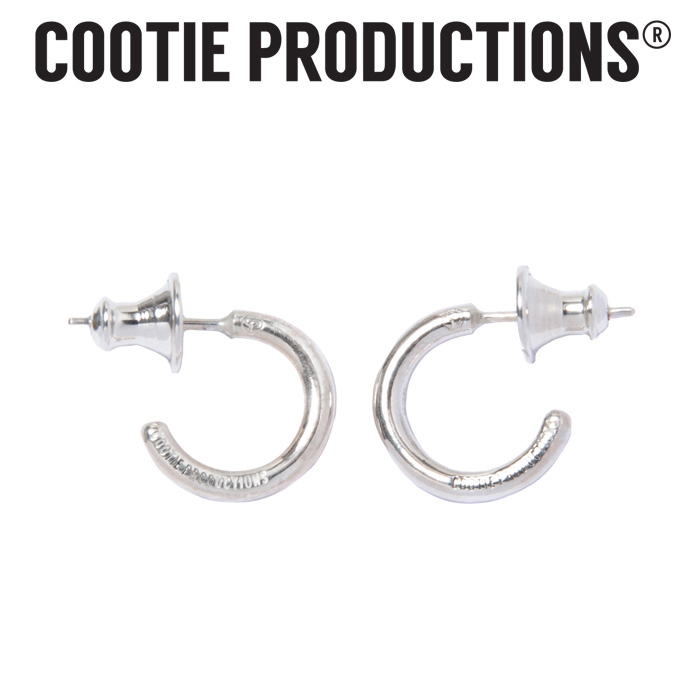 COOTIE (クーティー) One Stroke Earring - Small 　【イヤリング ピアス】【シルバー】【CTE-25A538】【COOTIE PRODUCTIONS クーテ