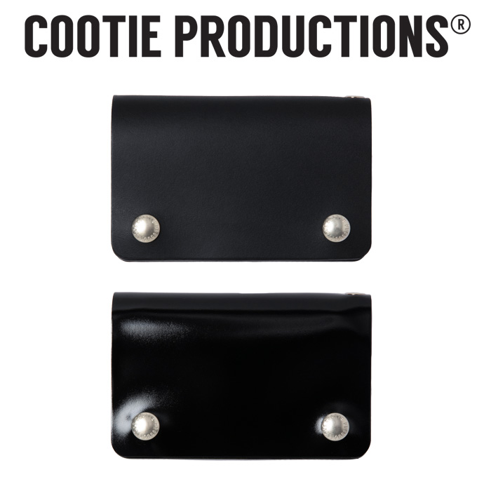 COOTIE (クーティー) Leather Trucker Wallet 　【CTE-25A543】【レザー ウォレット 財布】【COOTIE PRODUCTIONS クーティープロダク