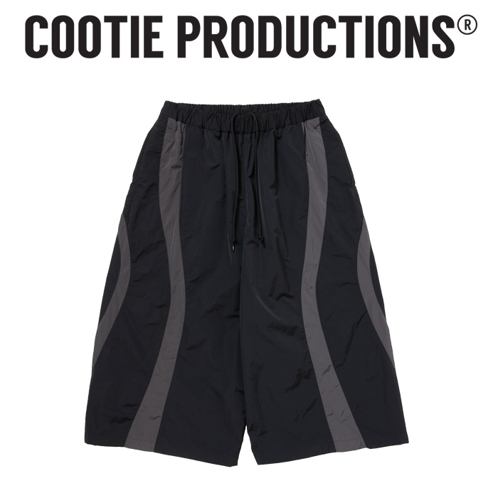 COOTIE(クーティー) 　 Nylon Paneling Shin Cut Wide Track Pants 　【COOTIE】【CTE-26S122】【ナイロン シンカット ワイド トラッ