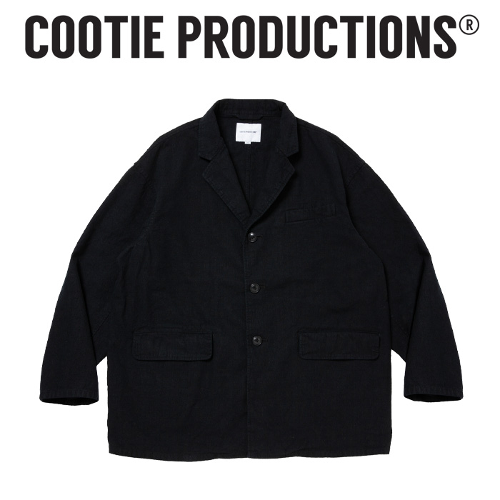 COOTIE (クーティー)　 C/Li Canvas Single Breasted Jacket 　【キャンバス シングル ブレステッド ジャケット】【COOTIE PRODUCTIO