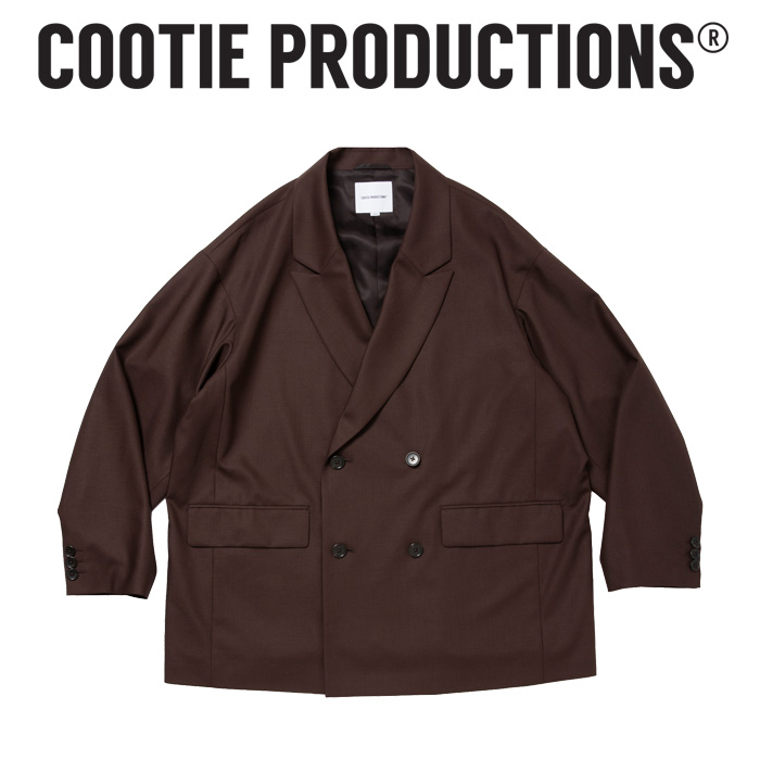 COOTIE (クーティー)　 T/W Twill Double Breasted Jacket 　【ツイル ダブル ブレステッド ジャケット】【COOTIE PRODUCTIONS クー