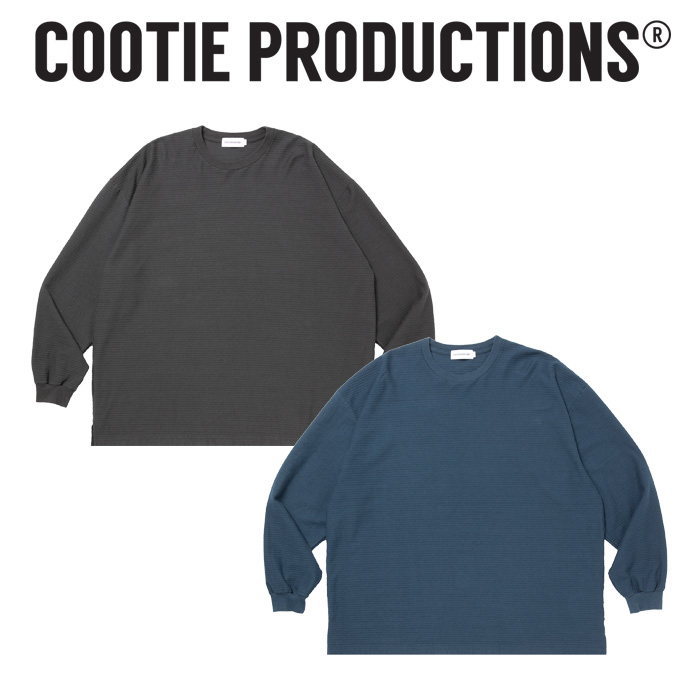 COOTIE (クーティー)　 Bumpy Border Jersey L/S Tee 　【ロングスリーブ TEEシャツ】【COOTIE PRODUCTIONS クーティープロダクショ