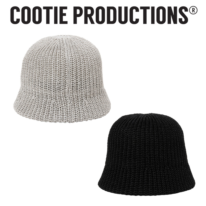 COOTIE(クーティー) 　 Knit Crusher Hat 　【バケットハット クラッシャーハット  帽子】【CTE-26S511】　