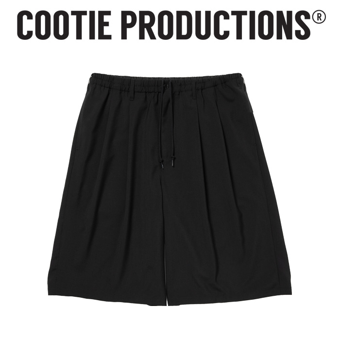 COOTIE(クーティー) 　 T/W 2 Tuck Easy Shorts 　【CTE-26S103-PLAIN】【2タック イージー ショーツ パンツ】【COOTIE】【COOTIE PR