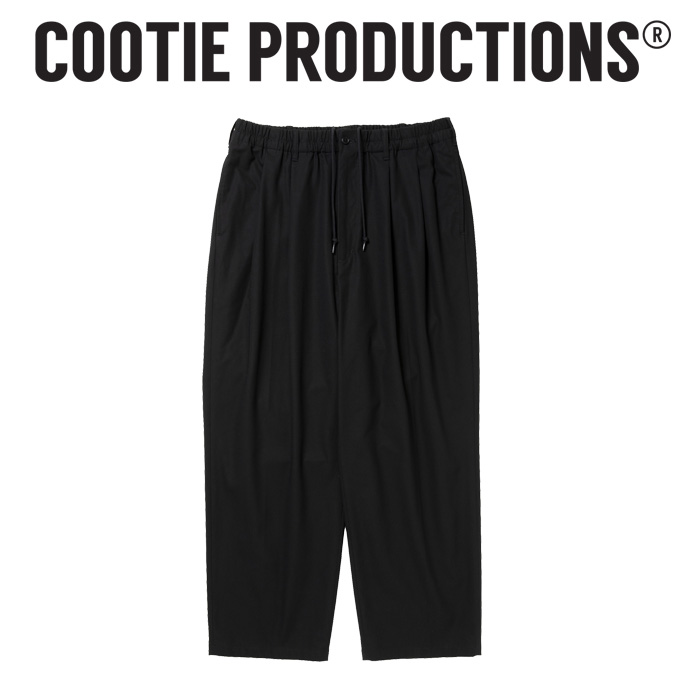 COOTIE(クーティー) 　 Cotton Gabardine 2 Tuck Easy Pants　【CTE-26S131】【ワイド イージー パンツ】【COOTIE】【COOTIE PRODUCT