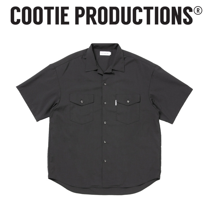 COOTIE (クーティー) 　 T/W S/S Scout Shirt 　【CTE-26S402-PLAIN】【スカウト シャツ】【COOTIE PRODUCTIONS クーティープロダク