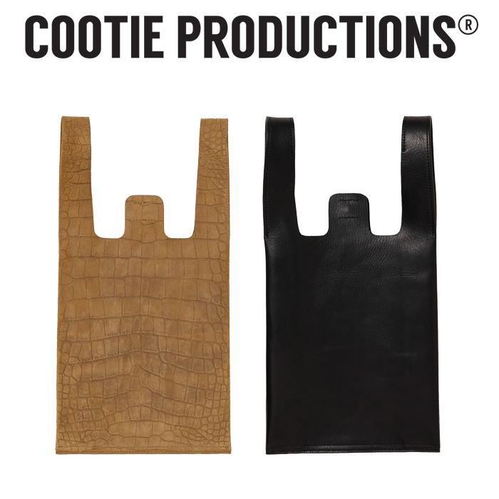 COOTIE (クーティー) Leather C-Store Bag 　【CTE-26S516】【レザー バッグ】【COOTIE PRODUCTIONS クーティープロダクションズ】