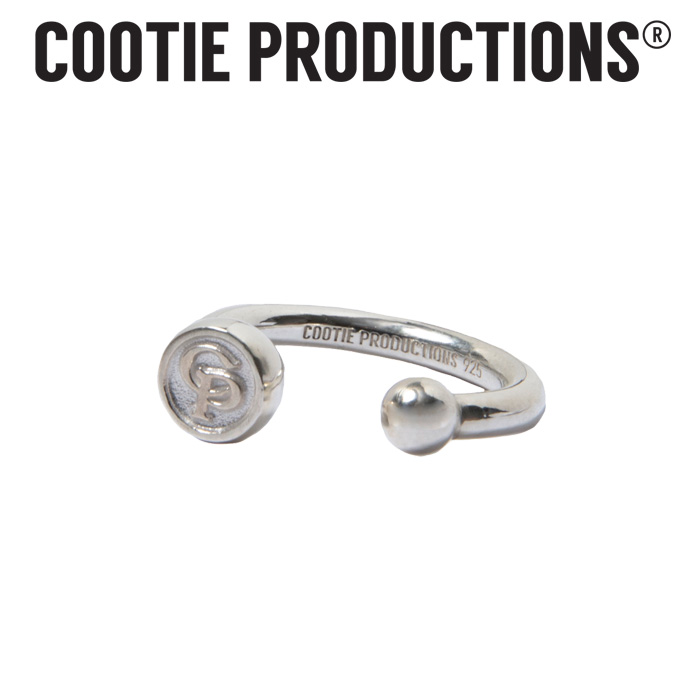 COOTIE (クーティー) Symbol Gap Ring 　【CTE-26S523】【シルバー リング】【COOTIE PRODUCTIONS クーティープロダクションズ】