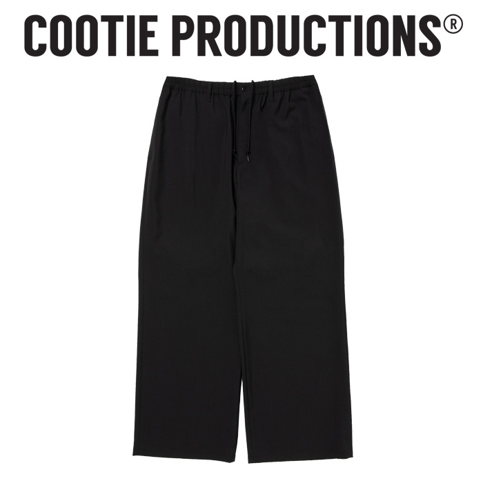 COOTIE(クーティー) 　 T/W Square Leg Easy Pants (PLAIN)　【CTE-26S102-PLAIN】【ワイド イージー パンツ】【COOTIE】【COOTIE PR