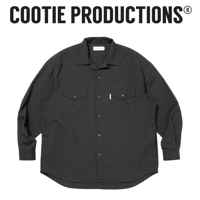 COOTIE (クーティー) 　 T/W L/S Scout Shirt 　【CTE-26S401-PLAIN】【スカウト シャツ】【COOTIE PRODUCTIONS クーティープロダク