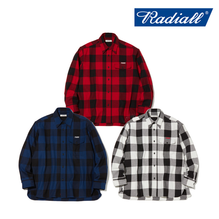 【SALE30%OFF】　RADIALL ラディアル 　 TAILGATE - REGULAR COLLARED SHIRT L/S 　 【シャツ 長袖】【2024 AUTUMN＆WINTER COLLECTI