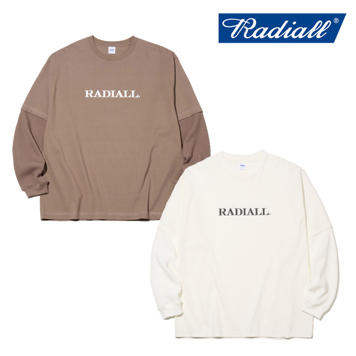 RADIALL ラディアル 　BOARD WALK - FAKE LAYERED T-SHIRT L/S　 【Tシャツ 長袖】【2025 AUTUMN & WINTER】【RAD-25AW-CUT014】【イ