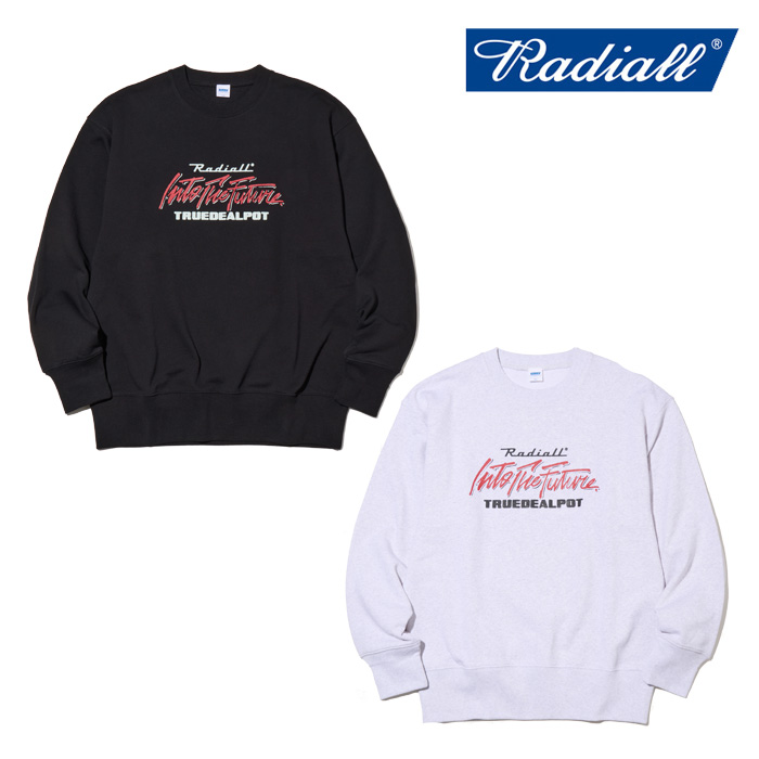 RADIALL ラディアル 　TRUE DEAL POT - CREW NECK SWEATSHIRT L/S　 【スウェット】【2025 AUTUMN & WINTER 新作】【RAD-25AW-CUT016