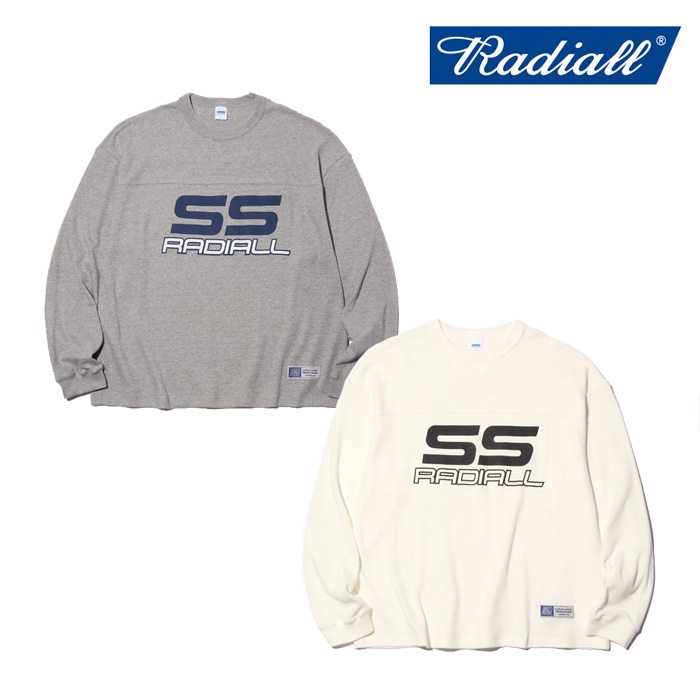 RADIALL ラディアル 　COUPE - FOOTBALL SHIRT L/S　 【Tシャツ 長袖】【2025 AUTUMN & WINTER 新作】【RAD-25AW-CUT018】【インター