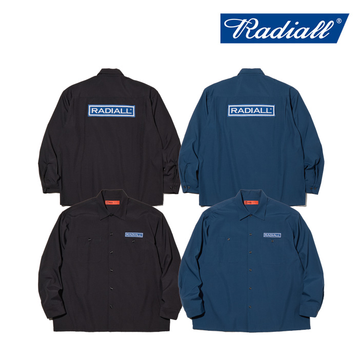 RADIALL ラディアル 　WHEELS - REGULAR COLLARED SHIRT L/S　 【シャツ 長袖】【2025 MID SUMMER EXHIBITION】【RAD-25MS-SH003】【