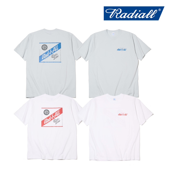 RADIALL ラディアル 　MERCY - CREW NECK T-SHIRT S/S　 【Tシャツ 半袖】【2025 MID SUMMER EXHIBITION】【RAD-25MS-TEE001】【イン