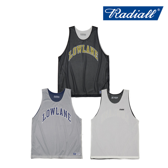 RADIALL ラディアル 　LOWLANE - REVERSIBLE TANK TOP　 【タンクトップ】【2025 SPRING&SUMMER COLLECTION】【RAD-25SS-CUT013】【