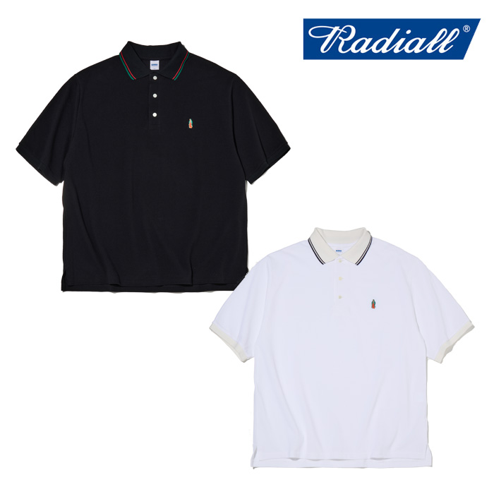RADIALL ラディアル 　CHARMS - POLO SHIRT S/S　 【ポロシャツ 半袖】【2025 SPRING&SUMMER COLLECTION】【RAD-25SS-CUT018】【イン