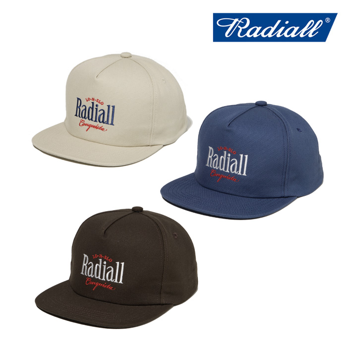 RADIALL ラディアル 　LOGOS - TRUCKER CAP　 【キャップ】【2025 SPRING&SUMMER COLLECTION】【RAD-25SS-HAT006】【インタープレイ